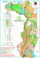 Image of the Nant Y Arian map