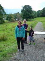 Megan awarded fastest female on 1st leg, 