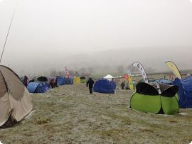 Kilnsey JK2016 Clubtents in a whiteout!, 