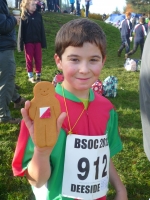 Tom with his gingerbread man, 